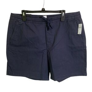 GAP Mens 7" Essential Easy Shorts Size XL Vintage Navy